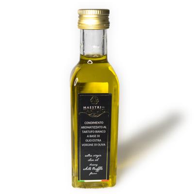 Olio extra vergine di oliva aromatizzato al tartufo bianco Giuliano Tartufi - 100 ml Condimento Italiano