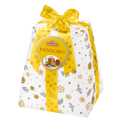 Pandoro "Albertengo" incartato a mano - 1000 gr Idea Regalo di Natale