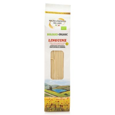 Pasta BIO Linguine "Molino e Pastificio sul Lago" - 500 gr di Pasta Artigianale Toscana a Km Zero