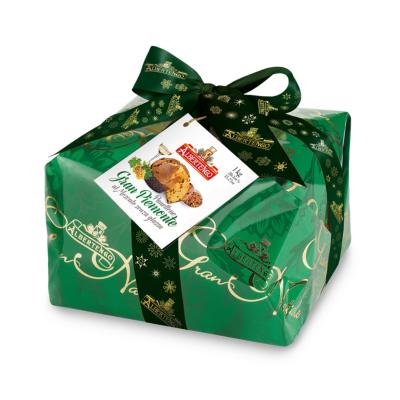 Panettone Gran Piemonte al Moscato "Albertengo" incartato a mano - 1000 gr